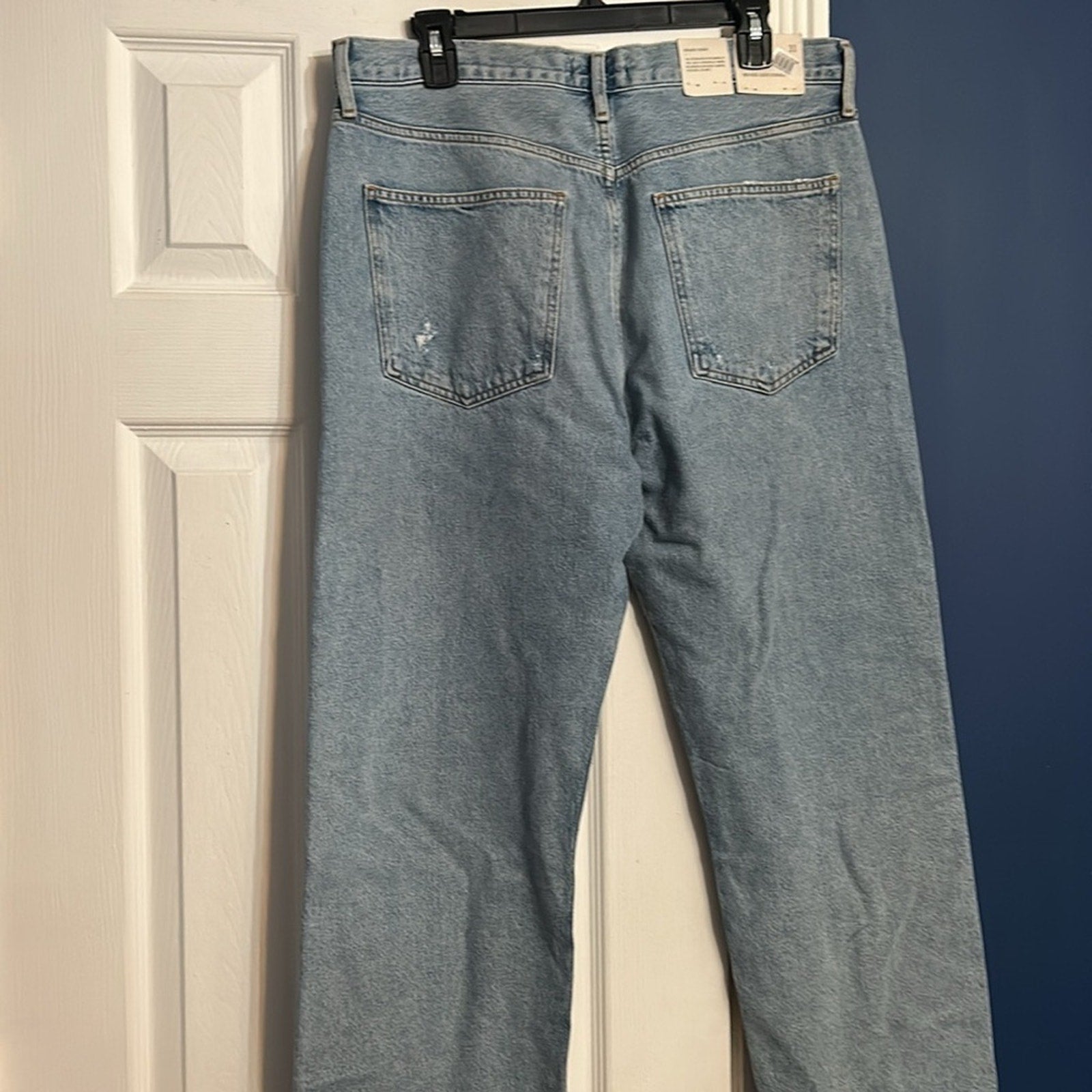 NWT Agolde 90's Mid Rise Crop Jeans - Replica Clean - size 31