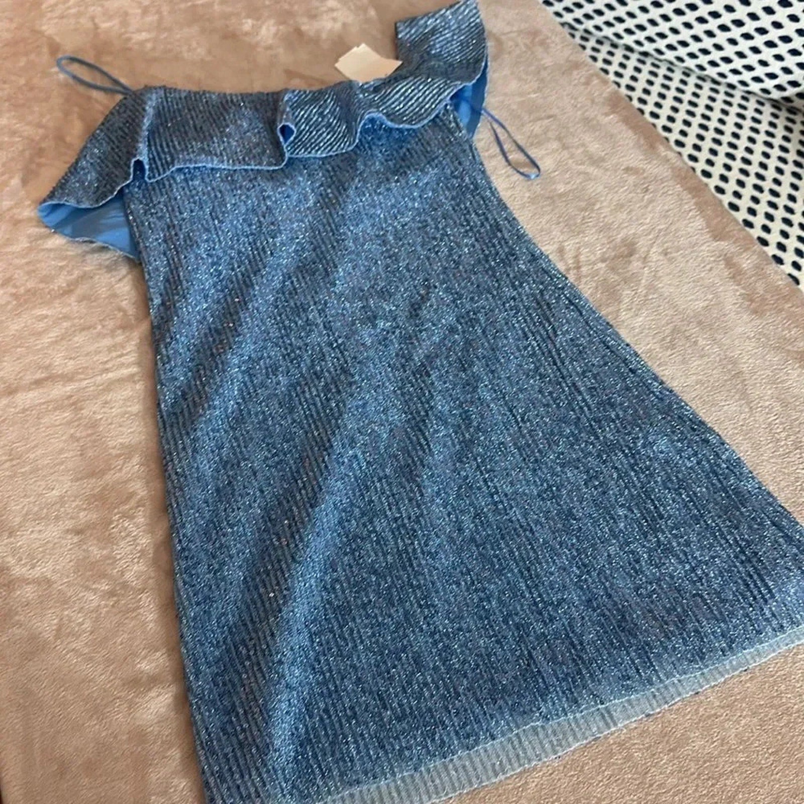 NEW Stine Goya Kenza sequin-embellished minidress - size XS