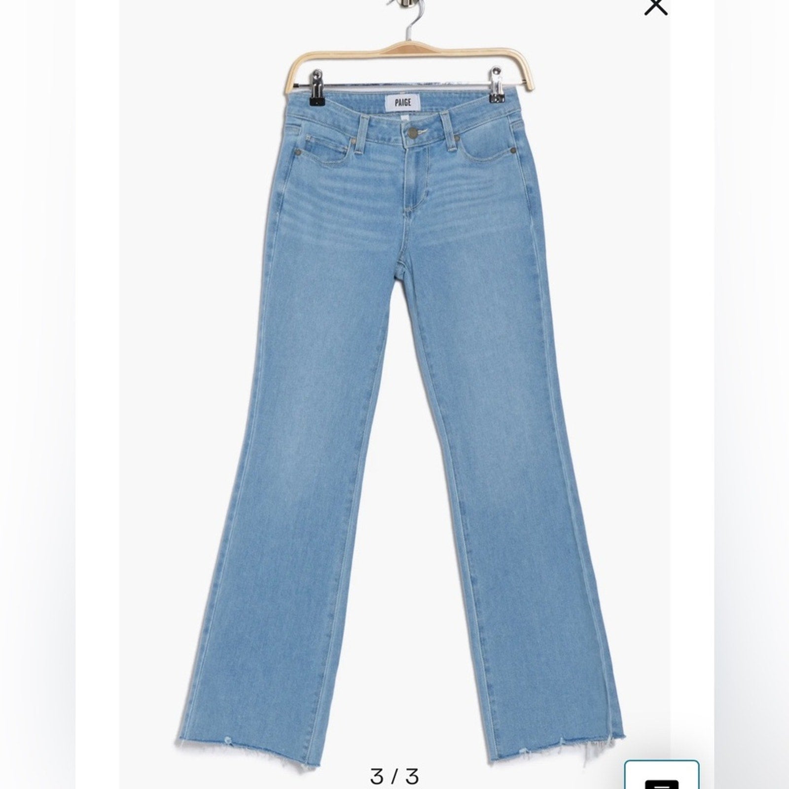 NWT Paige Skyline Bootcut Leg Jeans - size 27