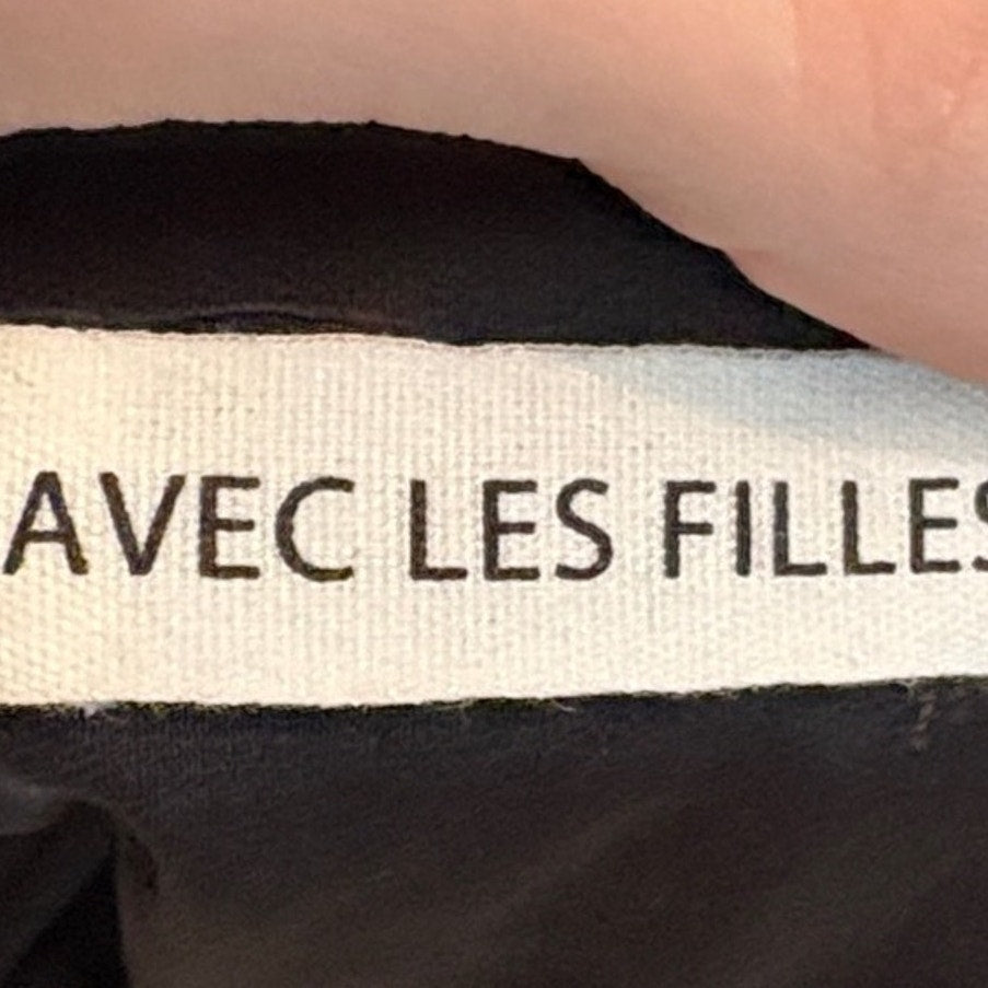 NWT Avec Les Filles Women's Sequinned Fringed - size M