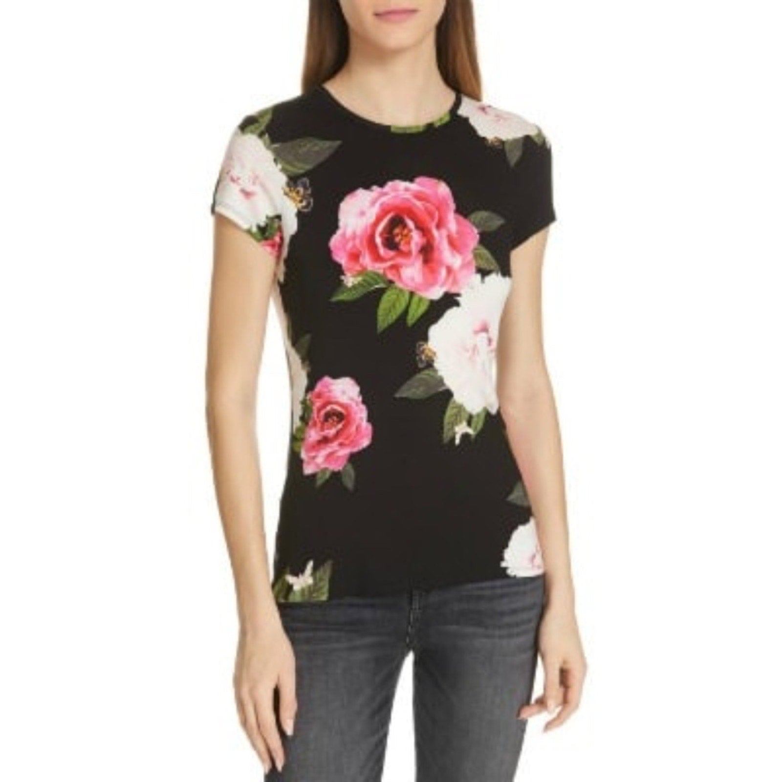 Ted Baker ALANYO Magnificent Fitted Tee - size small